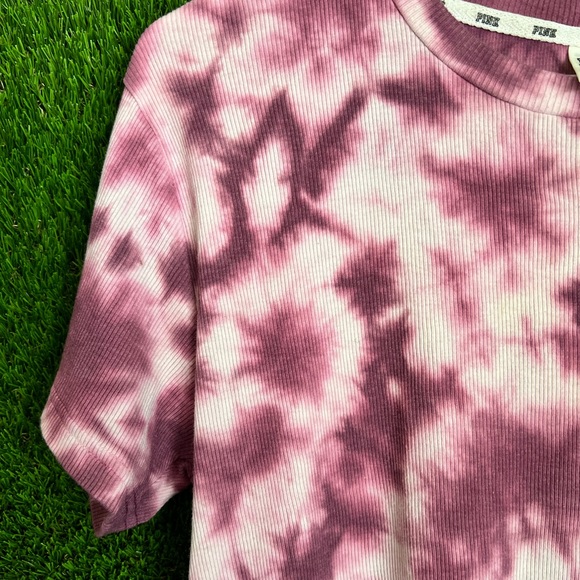 pink tye dye t shirt - Picture 3 of 7